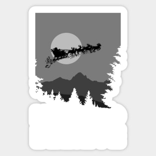 I want to believe - believe in Santa Sticker